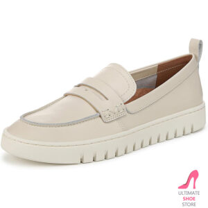 Women's Uptown Leather Loafers – Casual Slip-On with Cushioned Insole